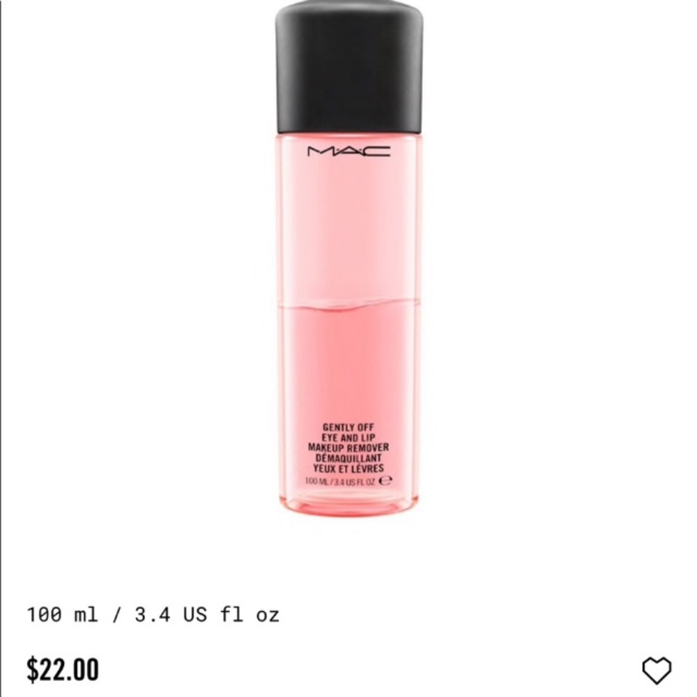 MAC makeup remover